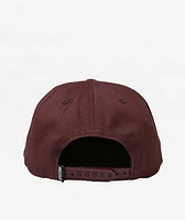 Spitfire x Grimple Stix Flying Grimple Burgundy Snapback Hat