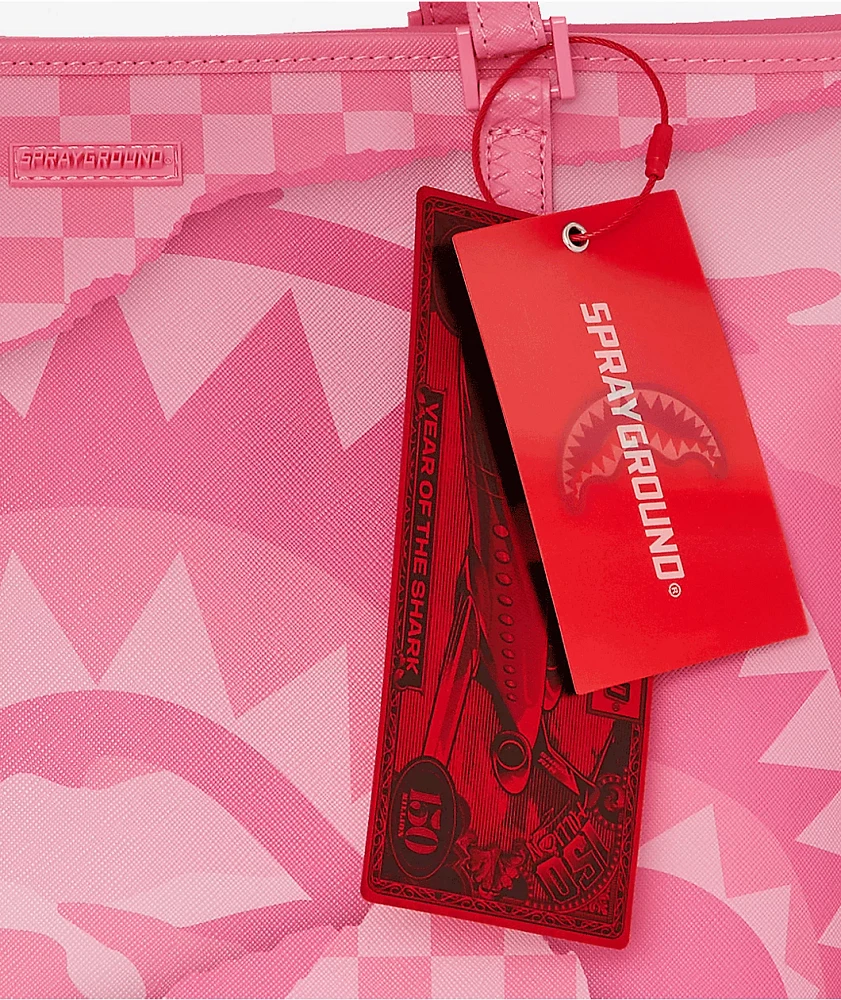 Sprayground 3am Riptide Pink Tote Bag