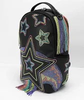 Sprayground AI Beaded Shark DLX Black Backpack