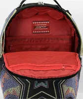 Sprayground AI Beaded Shark DLX Black Backpack