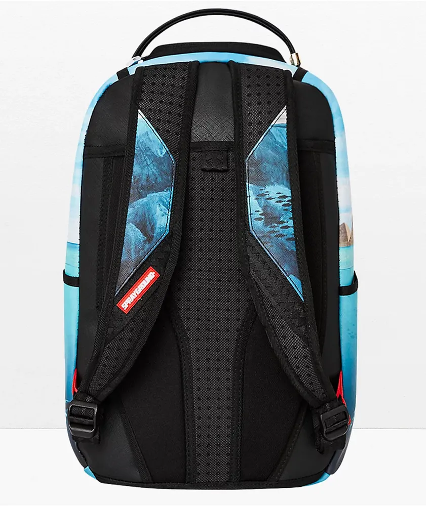 ZAINO SPRAYGROUND ART OF LIFE BACKPACK BLU– ICON LAB STORE