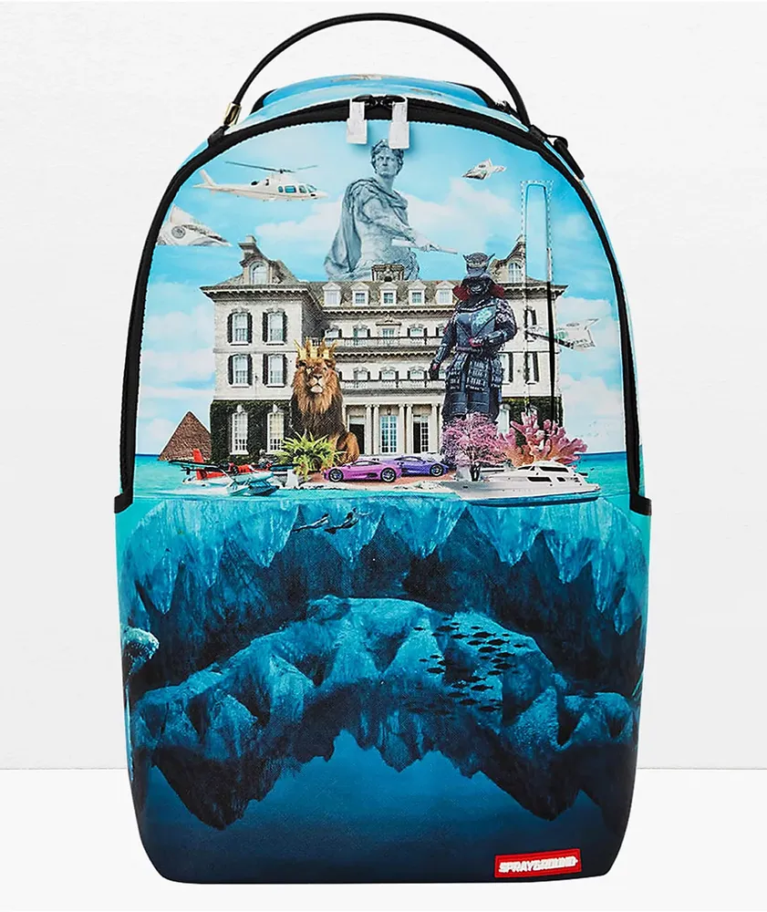 SPRAYGROUND: SHARKS IN PARIS PAINT DELUXE BACKPACK