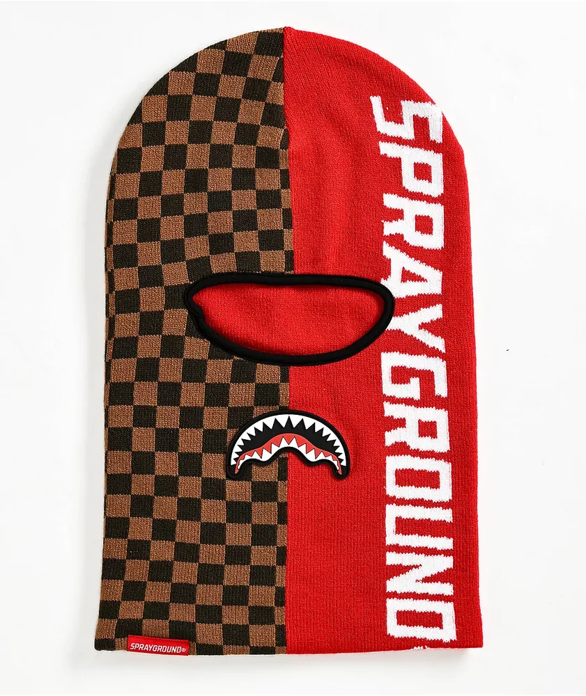 Sprayground Brand Split Checker Balacalva