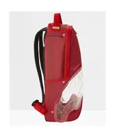 Sprayground Break Shark Red & Clear Backpack