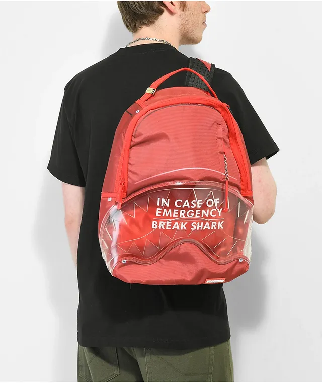 Sprayground Crazy Shark Split DLX Backpack