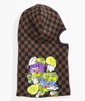 Sprayground Chase Bank Brown & Black Balaclava