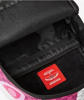 Sprayground Checker Split Pink & Cream Backpack