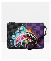 Sprayground Crazy Eyes Clutch Bag