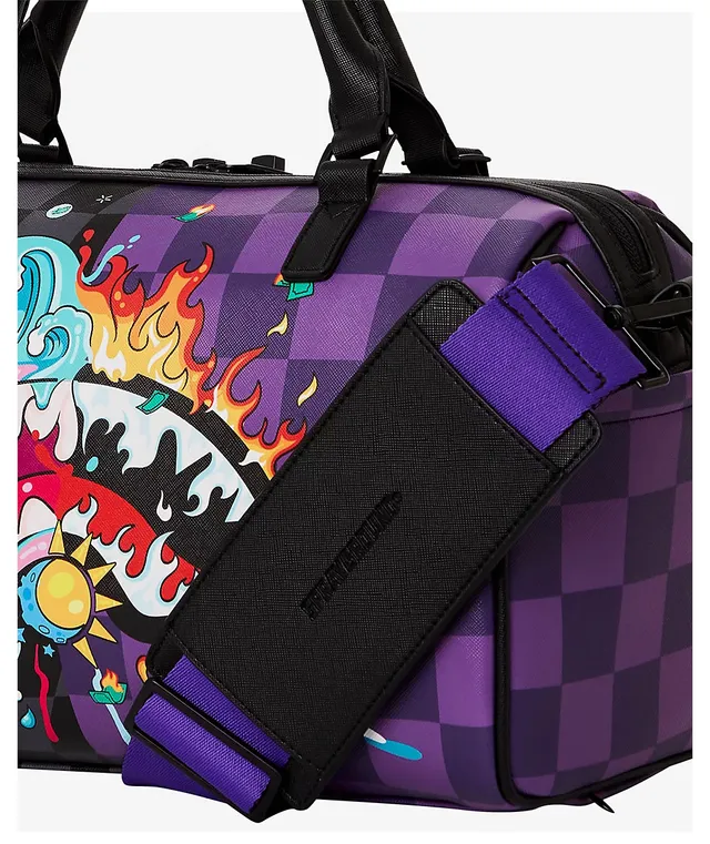 Sprayground Crazy Eyes Mini Duffle Bag