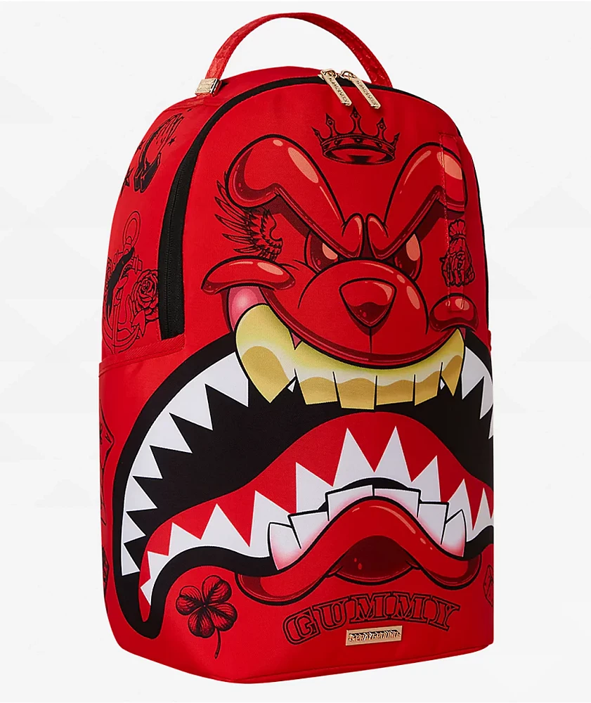 Sprayground Diablo Big Mean Shark Bite Backpack