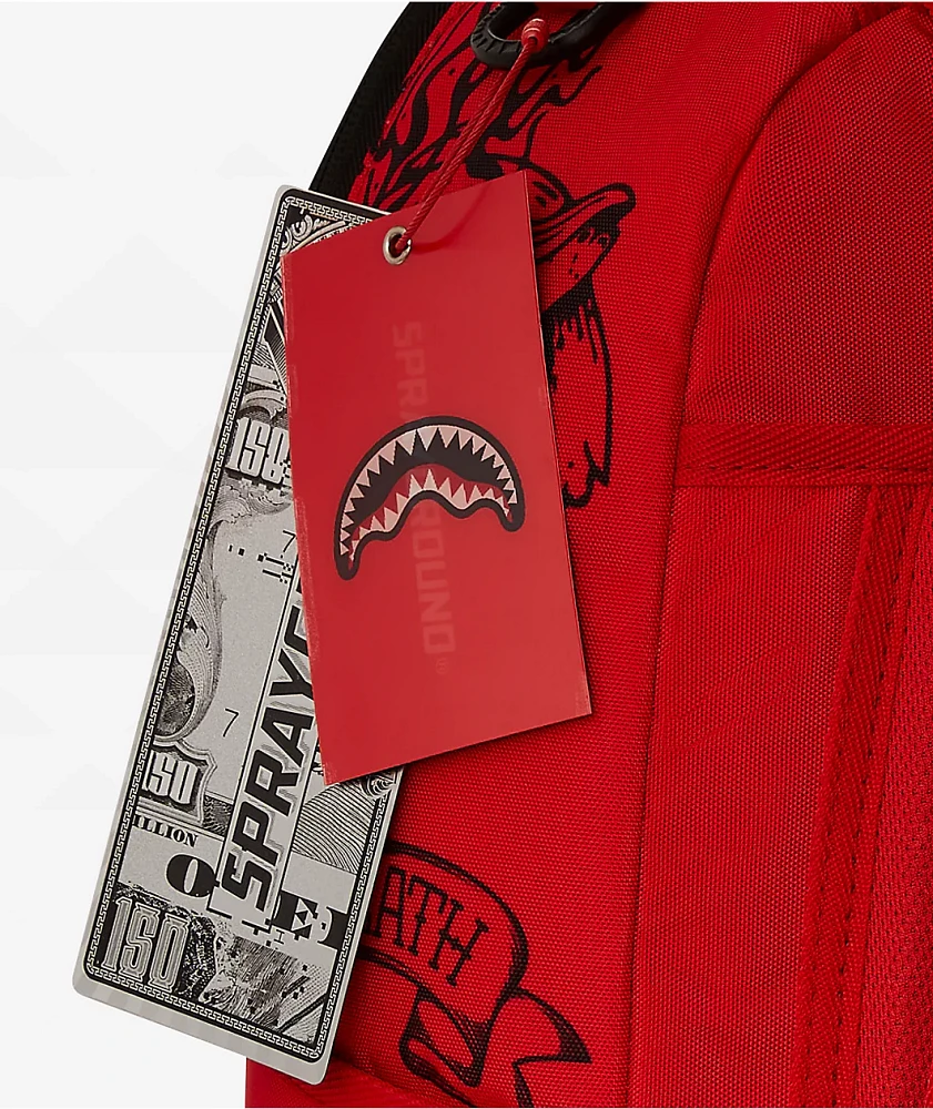 Sprayground Diablo Big Mean Shark Bite Backpack