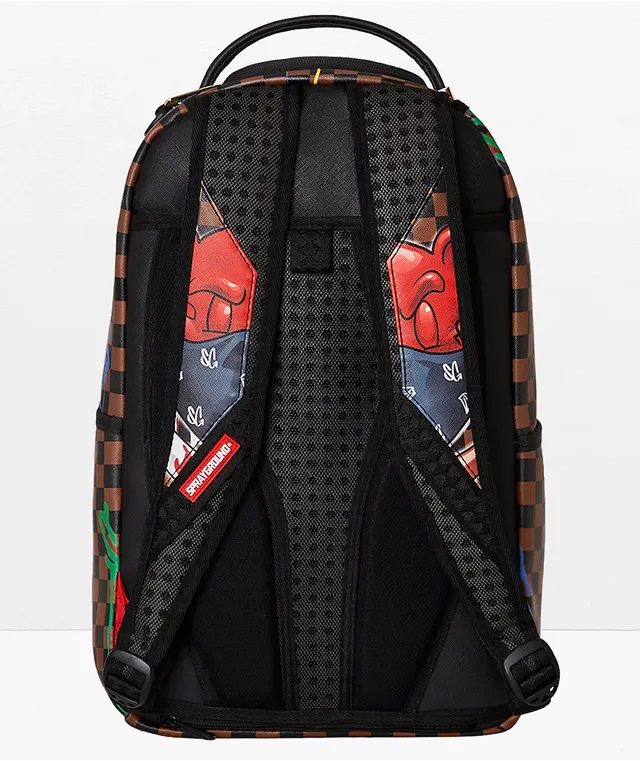 Sprayground Diablo Villain Brown Backpack