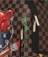 Sprayground Diablo Villain Brown Backpack