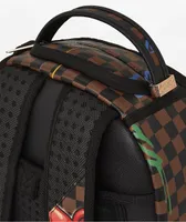 Sprayground Diablo Villain Brown Backpack