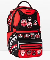 Sprayground Expedition Red & Black Backpack