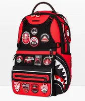 Sprayground Expedition Red & Black Backpack