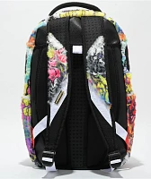 Sprayground Graffiti Faux Fur Backpack