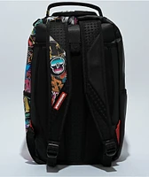 Sprayground Half Graffiti Black Backpack