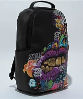 Sprayground Half Graffiti Black Backpack