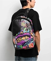 Sprayground Half Graffiti Black Backpack