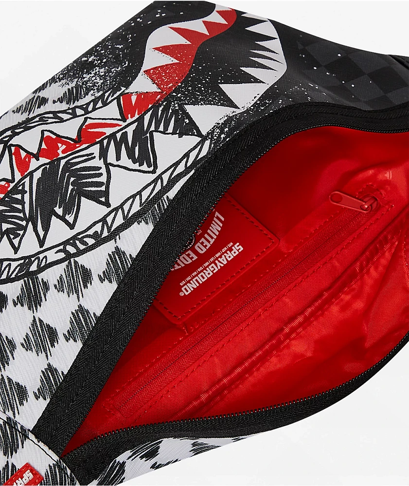 Sprayground Mix And Match Scribble Fanny Pack