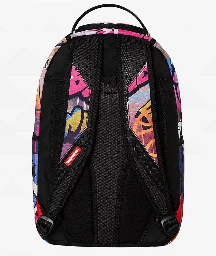 Sprayground Money Makes The World Backpack