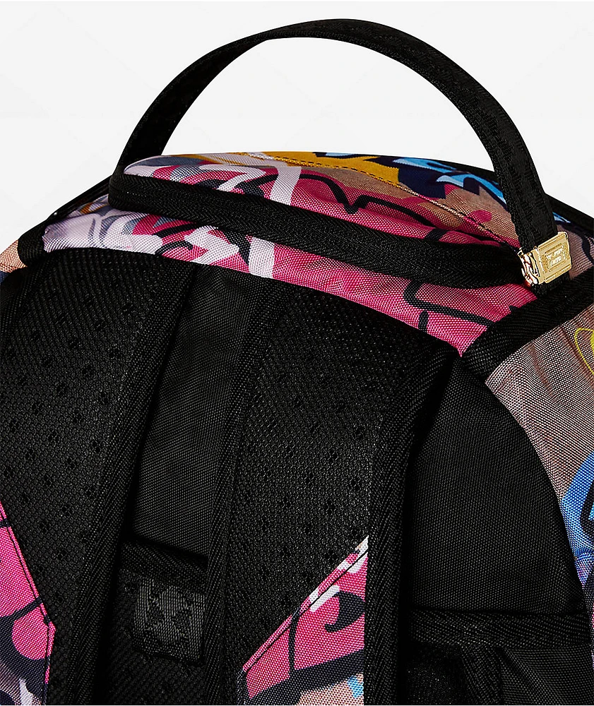 Sprayground Money Makes The World Backpack