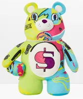 Sprayground Moneybear Split Weird Multicolored Bear Backpack