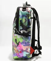 Sprayground Neon Camo Money DLX Backpack