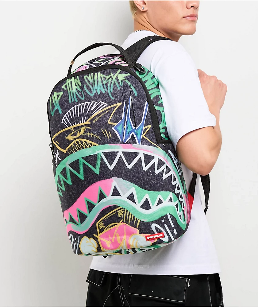 Sprayground Painted Punk Backpack