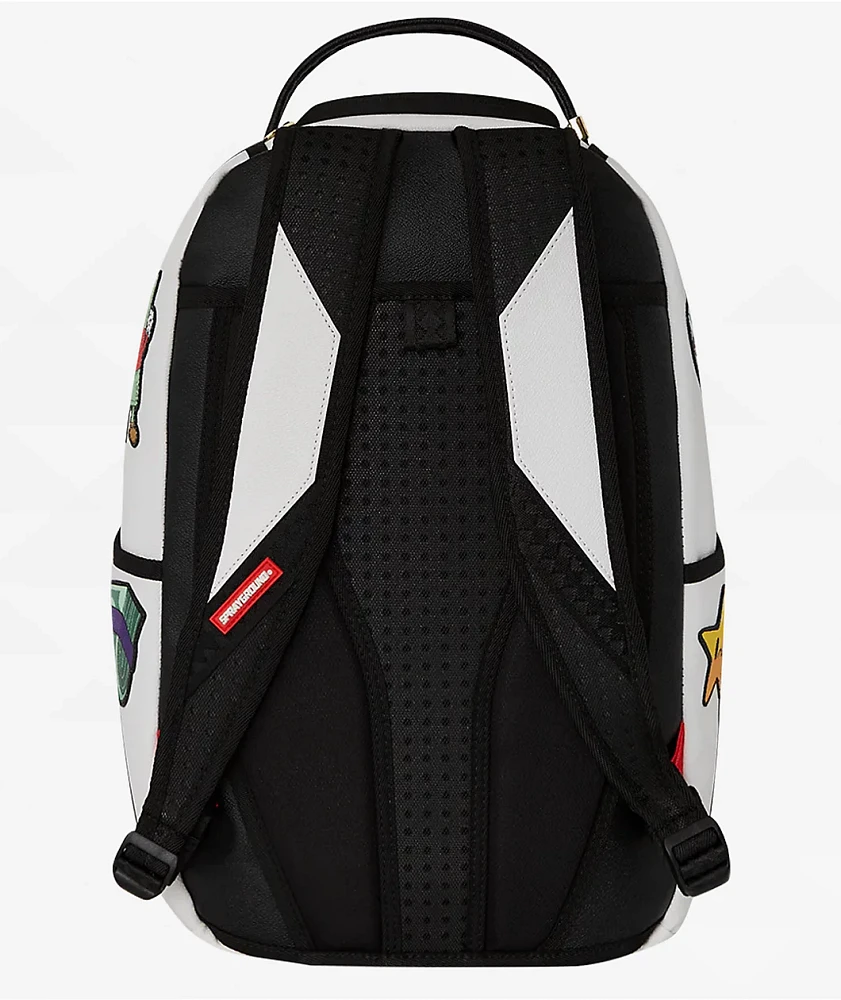 Sprayground Paris Patch Checker Backpack