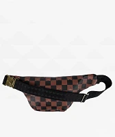 Sprayground Peeking Character Checker Fanny Pack