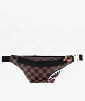 Sprayground Peeking Character Checker Fanny Pack