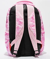 Sprayground Pink Camo Faux Fur Backpack