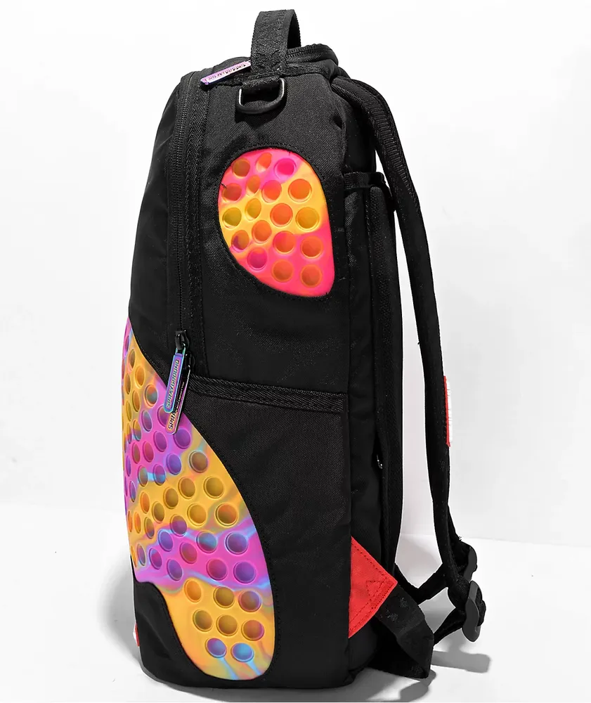 Sprayground Pop Shark DLX Black Backpack