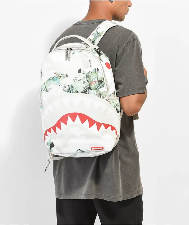 sprayground shark white