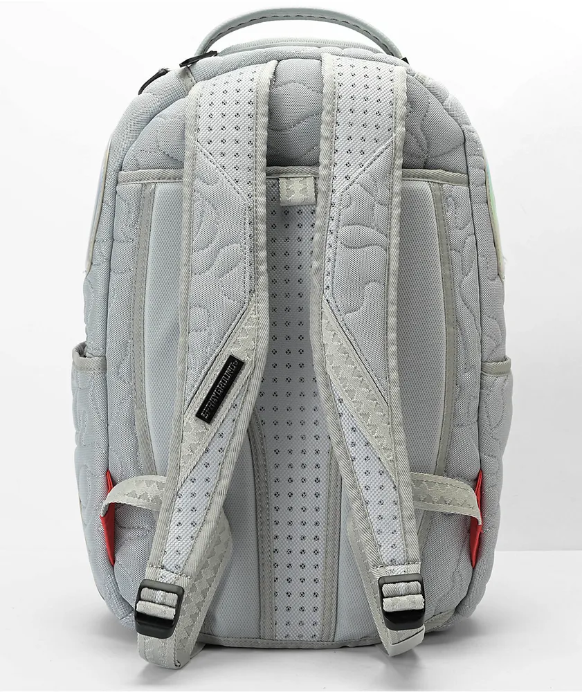 Sprayground Quilted Northern DLX Grey Backpack