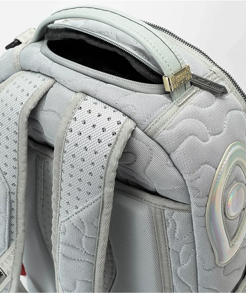 Sprayground Quilted Northern DLX Grey Backpack