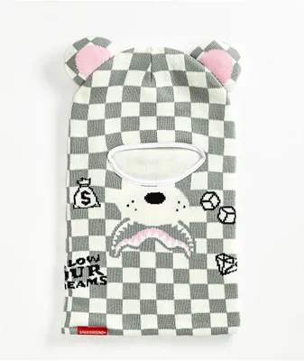 Sprayground Rose Money Bear Balaclava