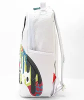 Sprayground Shark Trip DLXSV White Backpack