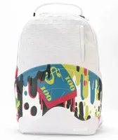 Sprayground Shark Trip DLXSV White Backpack