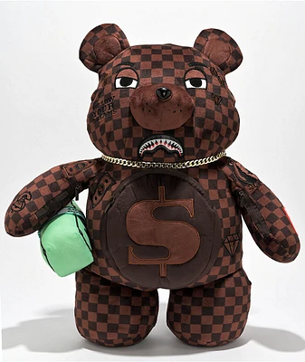 Sprayground Sharks In Paris Brown Lenticular Bear Backpack