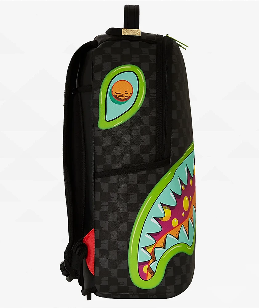 Sprayground Slime Takeover Black Backpack