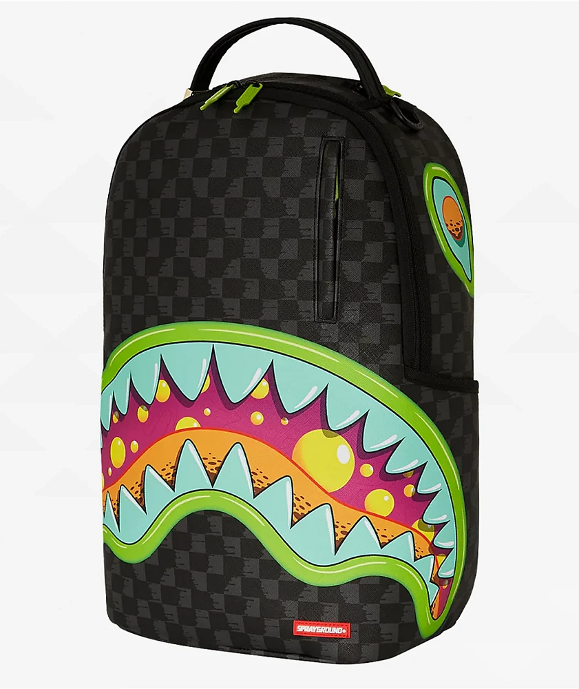 Sprayground Slime Takeover Black Backpack