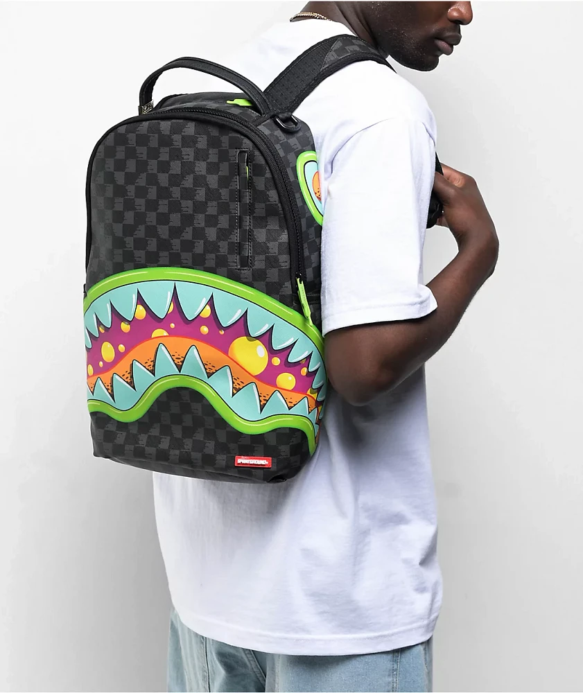 Sprayground Slime Takeover Black Backpack