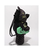 Sprayground Slime Takeover Black Bear Plush Backpack