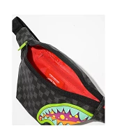 Sprayground Slime Takeover Checker Fanny Pack