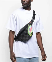 Sprayground Slime Takeover Checker Fanny Pack