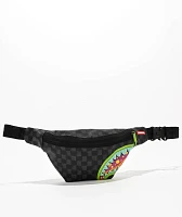 Sprayground Slime Takeover Checker Fanny Pack