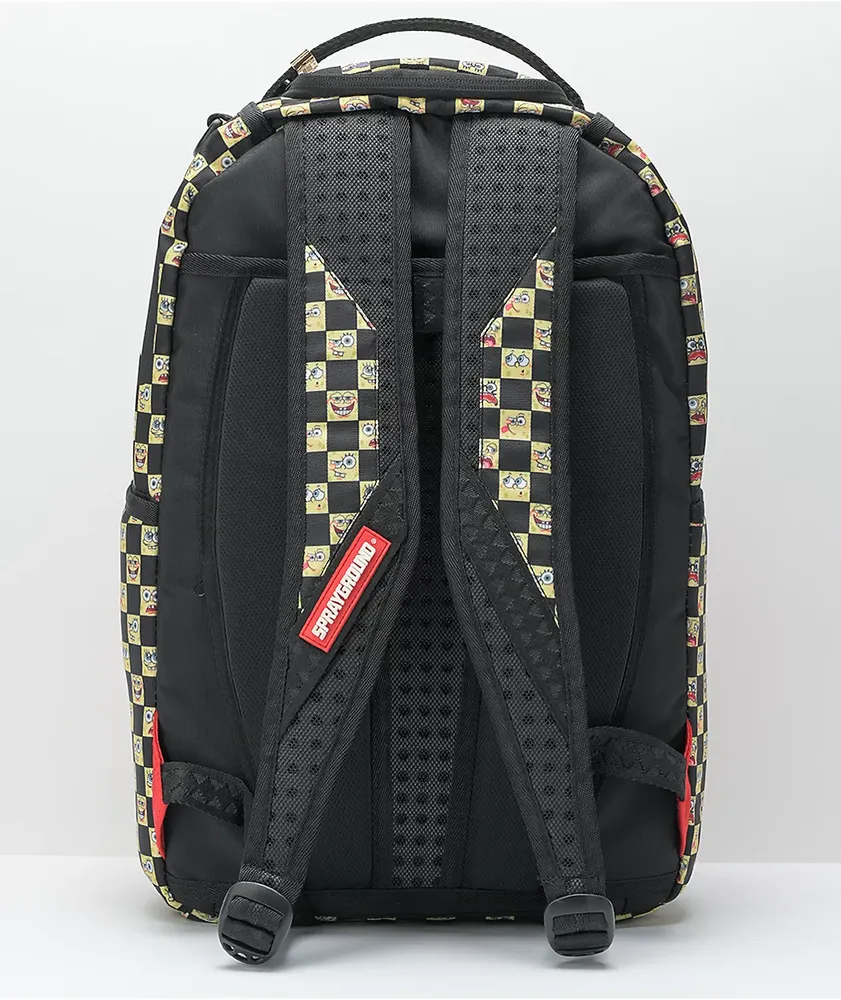 Sprayground Spongebob Checkered Backpack